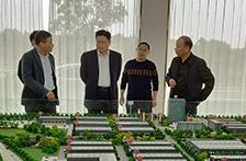 柴桑区赵区长及马回岭镇胡书记莅临乐鱼体育食品产业园视察工作