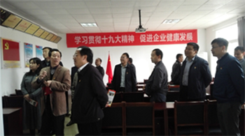 九江市柴桑区委书记骆效农考察乐鱼体育党建工作
