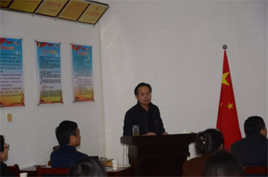 市委宣传部陈则仁常务副部长一行莅临乐鱼体育集团作弘扬社会主义核心价值观专题讲座
